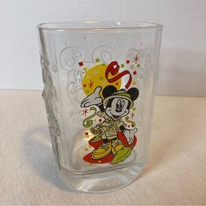 McDonald’s Disney Millennium 2000 Mickey Mouse Celebration Glass Tumbler
